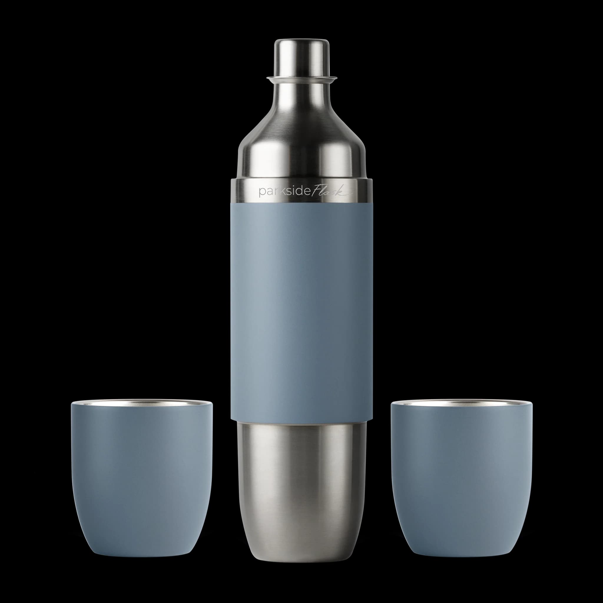 Flask with Glasses Set